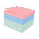 Post-it Original Cubes, 3" x 3", Seafoam Wave Collection, 490 Sheets/Cube
