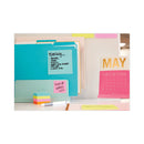 Post-it Original Cubes, 3" x 3", Seafoam Wave Collection, 490 Sheets/Cube
