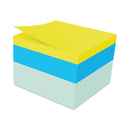 Post-it Original Cubes, 3" x 3", Blue Wave Collection, 470 Sheets/Cube