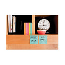 Post-it Original Cubes, 3" x 3", Blue Wave Collection, 470 Sheets/Cube