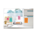 Post-it Pads in Supernova Neon Collection Colors, Note Ruled, 4" x 6", 90 Sheets/Pad, 3 Pads/Pack