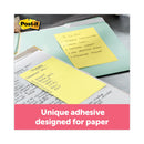 Post-it Pads in Canary Yellow, Note Ruled, 4" x 6", 90 Sheets/Pad, 5 Pads/Pack