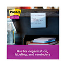 Post-it Recycled Notes in Wanderlust Pastels Collection Colors, Note Ruled, 4" x 4", 90 Sheets/Pad, 6 Pads/Pack