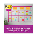 Post-it Meeting Notes in Energy Boost Collection Colors, Note Ruled, 8" x 6", 45 Sheets/Pad, 4 Pads/Pack