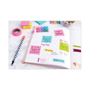 Post-it Mini Cubes, 1.88" x 1.88", Green Wave and Orange Wave Collections, 400 Sheets/Cube, 3 Cubes/Pack