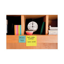Post-it Mini Cubes, 1.88" x 1.88", Green Wave and Orange Wave Collections, 400 Sheets/Cube, 3 Cubes/Pack