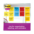 Post-it Pads in Playful Primary Collection Colors, 3" x 3", 90 Sheets/Pad, 12 Pads/Pack