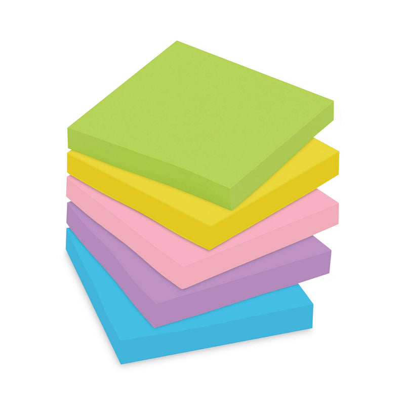 Post-it Original Pads in Floral Fantasy Collection Colors, Value Pack, 3" x 3", 100 Sheets/Pad, 14 Pads/Pack