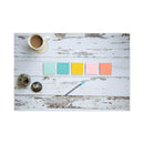 Post-it Original Pads in Beachside Cafe Collection Colors, Value Pack, 3" x 3", 100 Sheets/Pad, 24 Pads/Pack