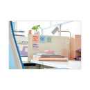 Post-it Recycled Notes in Wanderlust Pastel Collection Colors, Cabinet Pack, 3" x 3", 70 Sheets/Pad, 24 Pads/Pack