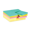 Post-it Self-Stick Notes Office Pack, 3" x 3", Supernova Neons Collection Colors, 90 Sheets/Pad, 24 Pads/Pack
