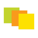 Post-it Big Notes, Unruled, 11 x 11, Orange, 30 Sheets