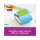 Post-it Pop-up 3 x 3 Note Refill, 3" x 3", Playful Primaries Collection Colors, 90 Sheets/Pad, 6 Pads/Pack