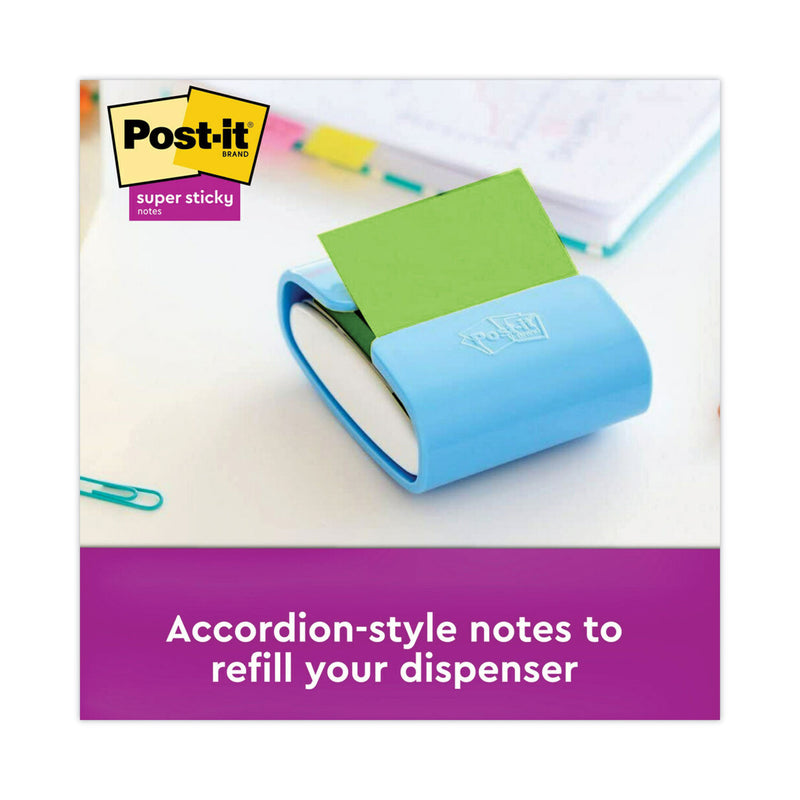 Post-it Pop-up 3 x 3 Note Refill, 3" x 3", Playful Primaries Collection Colors, 90 Sheets/Pad, 10 Pads/Pack