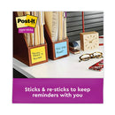 Post-it Pop-up 3 x 3 Note Refill, 3" x 3", Playful Primaries Collection Colors, 90 Sheets/Pad, 10 Pads/Pack