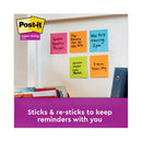 Post-it Pop-up 3 x 3 Note Refill, 3" x 3", Energy Boost Collection Colors, 90 Sheets/Pad, 10 Pads/Pack