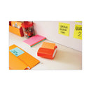 Post-it Pop-up 3 x 3 Note Refill, 3" x 3", Energy Boost Collection Colors, 90 Sheets/Pad, 10 Pads/Pack