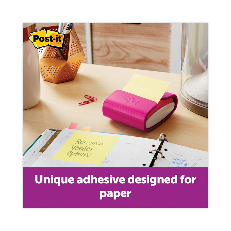 Post-it Pop-up 3 x 3 Note Refill, 3" x 3", Canary Yellow, 90 Sheets/Pad, 12 Pads/Pack