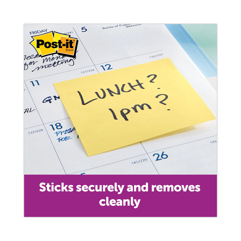 Post-it Original Pop-up Notes Value Pack, 3 x 3, (14) Canary Yellow, (4) Poptimistic Collection Colors, 100 Sheets/Pad, 18 Pads/Pack