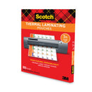Scotch Laminating Pouches, 3 mil, 9" x 11.5", Gloss Clear, 100/Pack