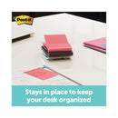 Post-it Wrap Dispenser, For 3 x 3 Pads, Black/Clear, Includes 45-Sheet Color Varies Pop-up Super Sticky Pad