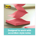 Post-it Wrap Dispenser, For 3 x 3 Pads, Black/Clear, Includes 45-Sheet Color Varies Pop-up Super Sticky Pad