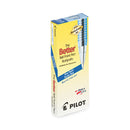 Pilot Better Ballpoint Pen, Stick, Fine 0.7 mm, Blue Ink, Translucent Blue Barrel, Dozen