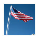 Advantus All-Weather Outdoor U.S. Flag, 96" x 60", Heavyweight Nylon