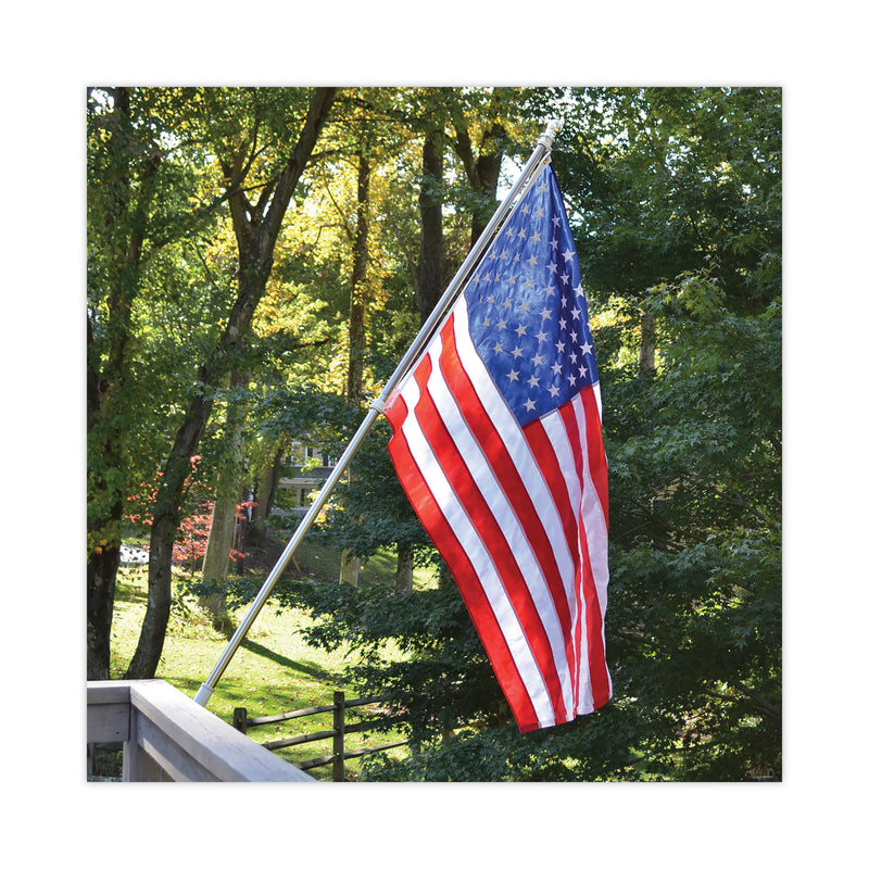 Advantus All-Weather Outdoor U.S. Flag, 60" x 36", Heavyweight Nylon