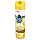 Pledge Furniture Polish, Lemon, 14.2 oz Aerosol Spray, 6/Carton