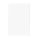 Universal Loose White Memo Sheets, 4 x 6, Unruled, Plain White, 500/Pack