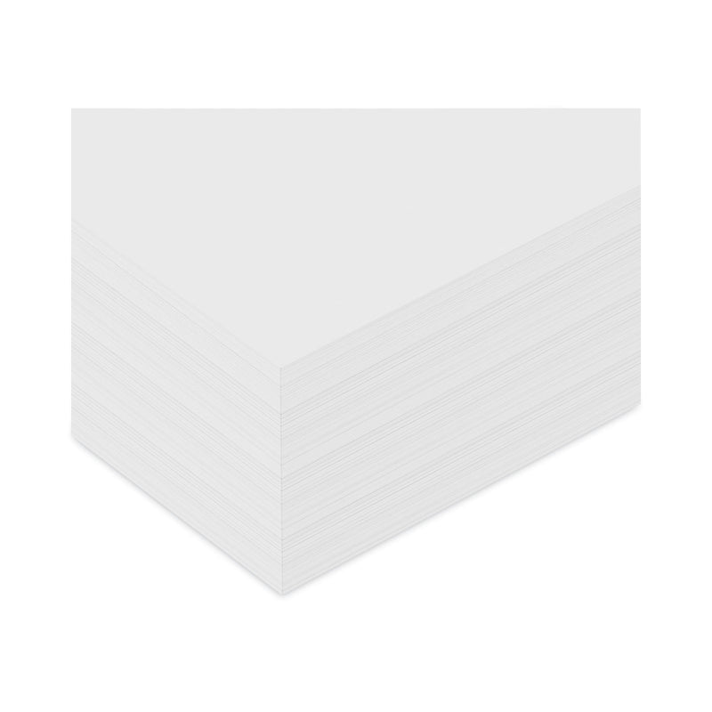Universal Loose White Memo Sheets, 4 x 6, Unruled, Plain White, 500/Pack