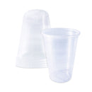 Plastifar Plastic Cold Cups, 12 oz, Translucent, 1,000/Carton