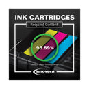 Innovera Remanufactured Black Ink, Replacement for 67XL (3YM57AN), 240 Page-Yield