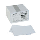 C-Line PVC ID Badge Card, 3.38 x 2.13, White, 100/Pack