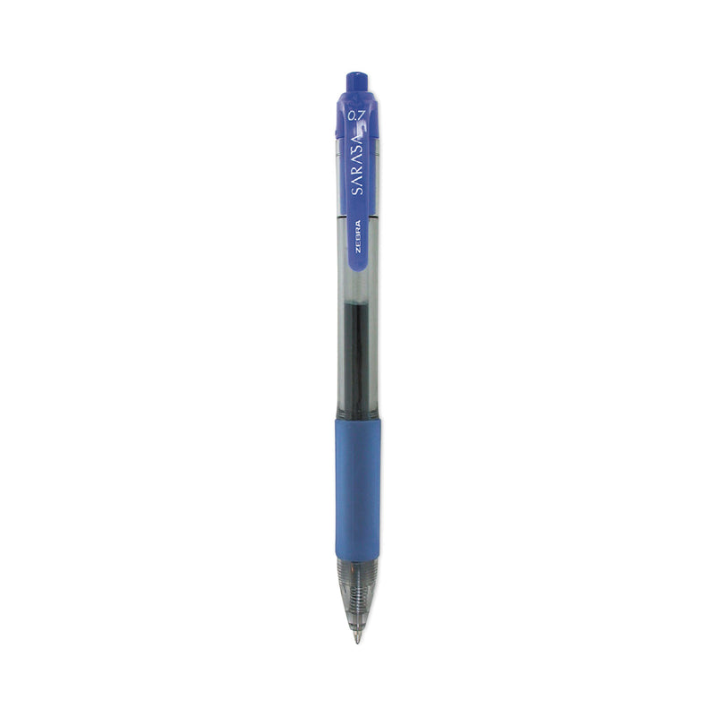 Zebra Sarasa Dry Gel X20 Gel Pen, Retractable, Medium 0.7 mm, Assorted Ink and Barrel Colors, 36/Pack