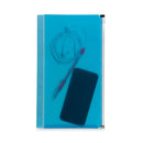 Smead Self-Adhesive Poly Zip Pouch, 6 x 11.25, Assorted Colors, 5/Pack