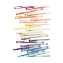 U Brands Gel Pen, Stick, Fine, Assorted Sizes, Assorted Ink and Barrel Colors, 30/Pack