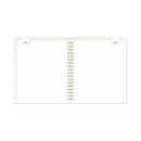 Blue Sky Day Designer Navy Stripe Daily/Monthly Planner, Navy Stripe Artwork, 10 x 8, Navy/White Cover, 12-Month (Jan to Dec): 2023