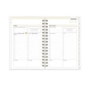 Blue Sky Day Designer Navy Stripe Daily/Monthly Planner, Navy Stripe Artwork, 8 x 5, Navy/White Cover, 12-Month (Jan to Dec): 2023