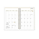 Blue Sky Day Designer Navy Stripe Daily/Monthly Planner, Navy Stripe Artwork, 8 x 5, Navy/White Cover, 12-Month (Jan to Dec): 2023