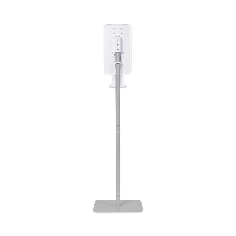 Dial FIT Touch Free Dispenser Floor Stand, 15.7 x 15.7 x 58.3, White
