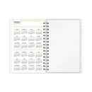 Blue Sky Day Designer Navy Stripe Daily/Monthly Planner, Navy Stripe Artwork, 8 x 5, Navy/White Cover, 12-Month (Jan to Dec): 2023