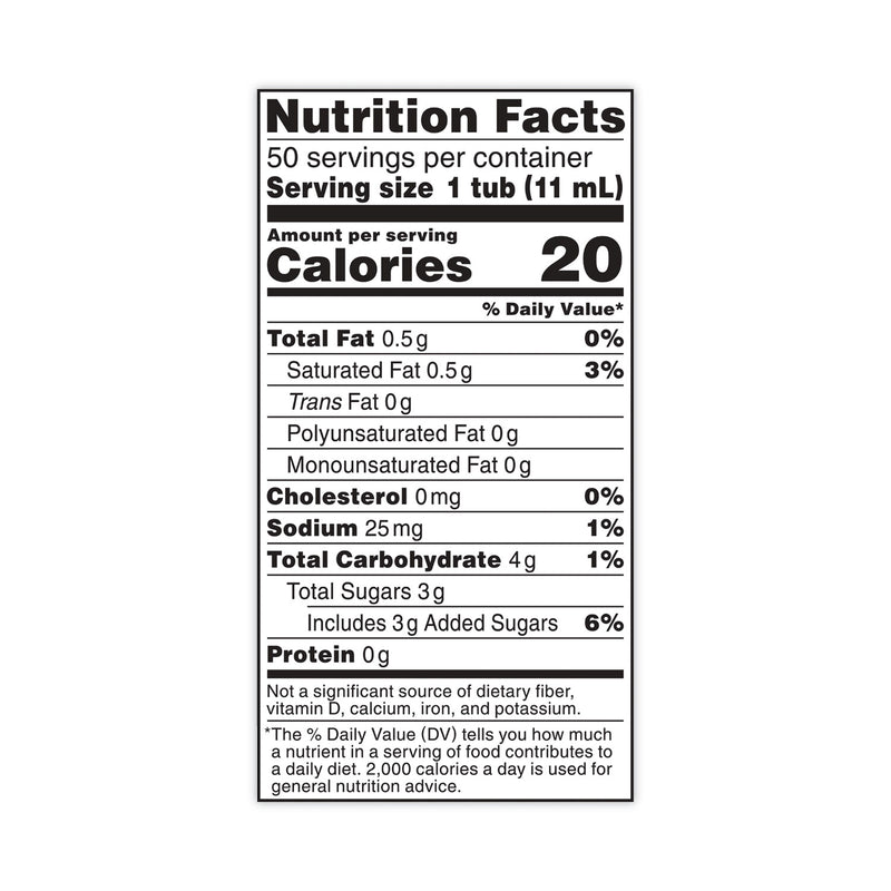 Coffee mate Natural Bliss Dairy Creamers, Vanilla Oatmilk, 0.38 oz Mini Cups, 200/Carton