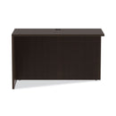 Alera Valencia Series Reversible Return/Bridge Shell, 47.25w x 23.63d x 29.5h, Espresso