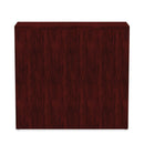 Alera Valencia Series Bookcase, Two-Shelf, 31.75w x 14d x 29.5h, Mahogany