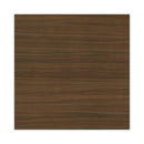 Alera Valencia Series Bookcase,Two-Shelf, 31.75w x 14d x 29.5h, Modern Walnut