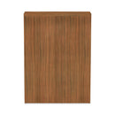 Alera Valencia Series Bookcase, Three-Shelf, 31.75w x 14d x 39.38h, Modern Walnut