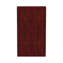 Alera Valencia Series Bookcase, Four-Shelf, 31.75w x 14d x 54.88h, Mahogany