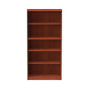 Alera Valencia Series Bookcase, Five-Shelf, 31.75w x 14d x 64.75h, Medium Cherry